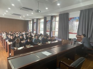 州農投公司開展學習貫徹全國兩會精神 專題輔導講座